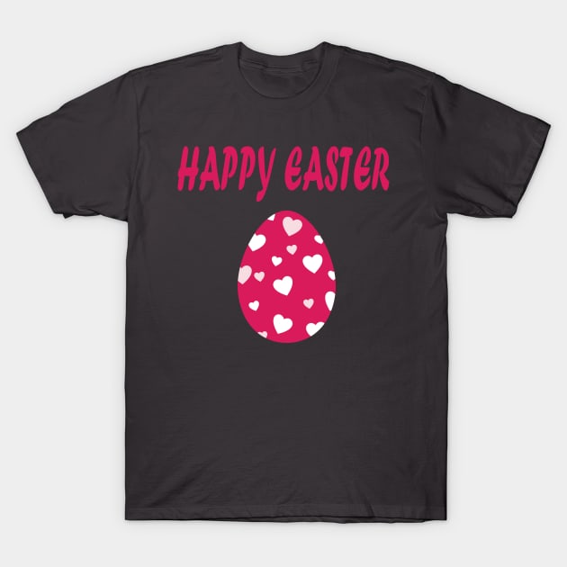 Happy Easter with Love T-Shirt by JevLavigne